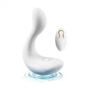 Japan A-ONE White Swan Wearable Vibrating Egg (Chargeable - White)